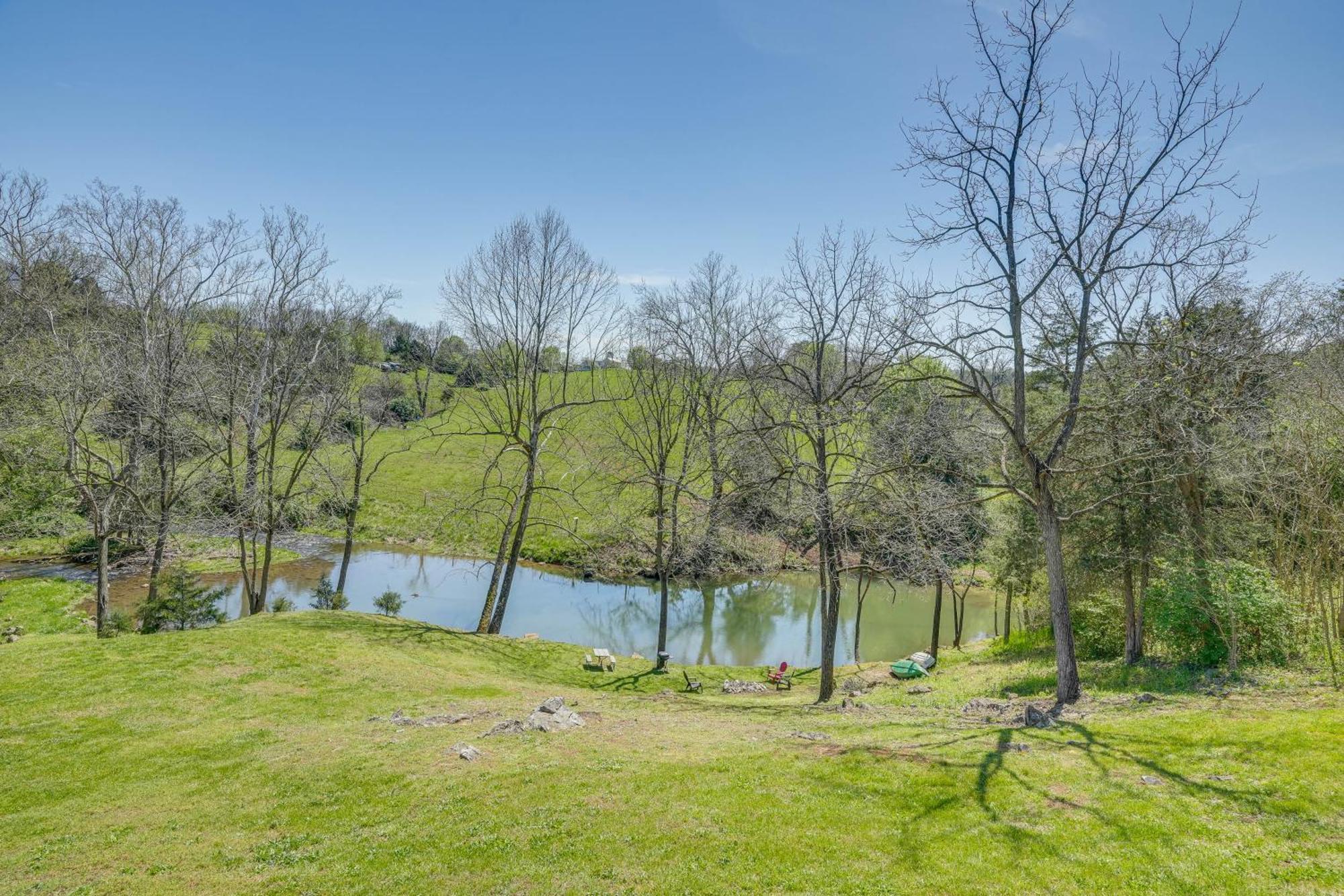 Waterfront Virginia Retreat With Canoe, Pets Welcome Rileyville Exteriér fotografie